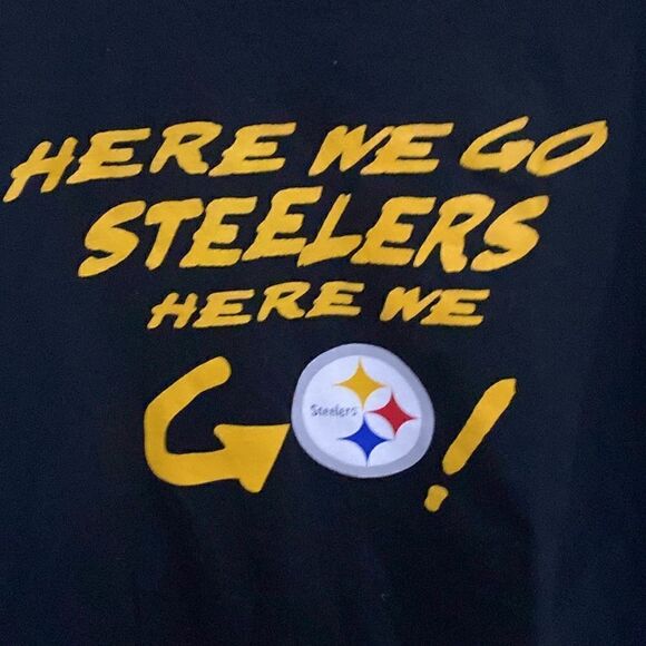 NWT Pittsburgh Steelers Large T-shirt Logo Short Sleeve Football Sports - Picture 5 of 7